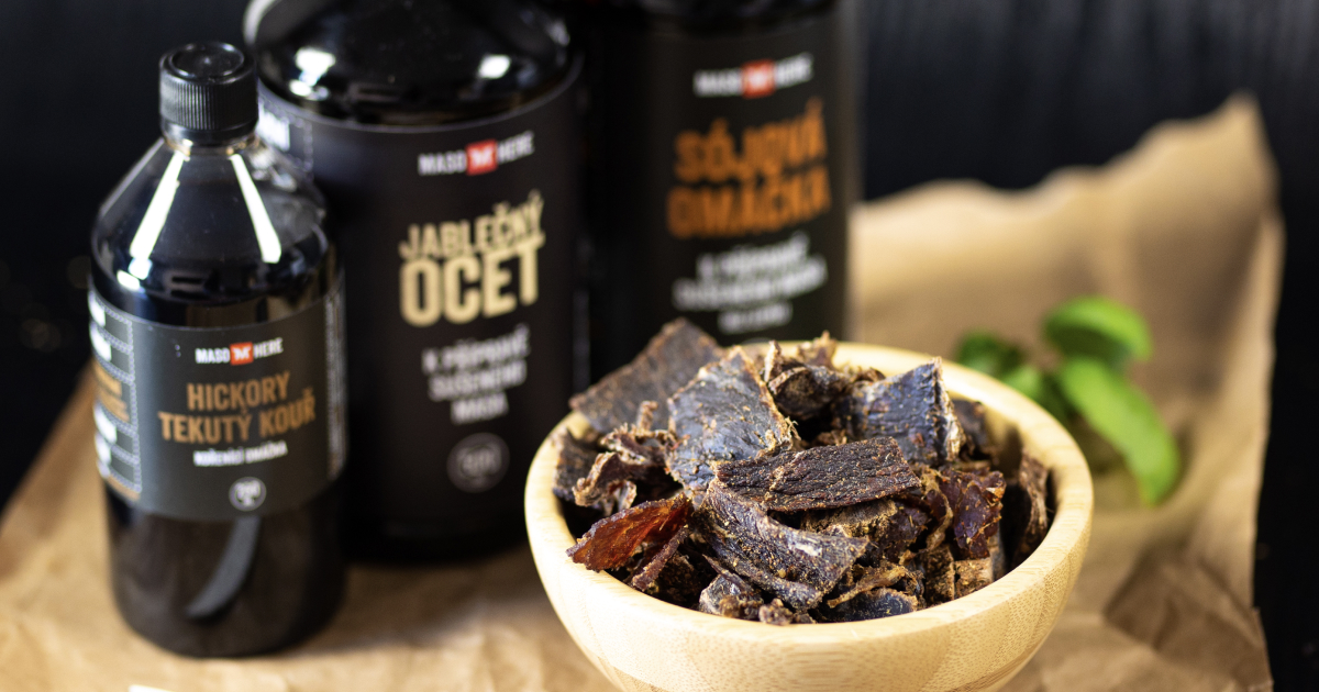 Recept Na Beef Jerky S Tekut m Kou em